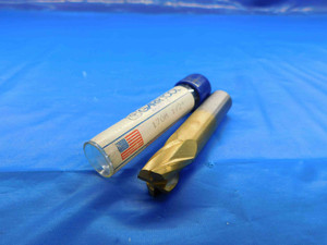 NEW GARR TOOL 1/2 O.D. 3/4 LOC TIN CARBIDE END MILL 1/2 SHANK 4 FLUTE 170M .5 - BT3001BR3