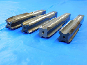 4 pcs VARIOUS 3/4 16 NF GH3 HS PLUG TAP 4 STRAIGHT FLUTE .75 CNC THREADING  - JC2563AY3
