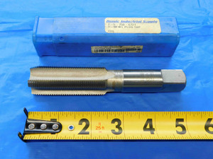 TMX 1" 16 N GH4 HS PLUG TAP 4 STRAIGHT FLUTE 1.0 MACHINING THREADING MILLING - JC2574AY3