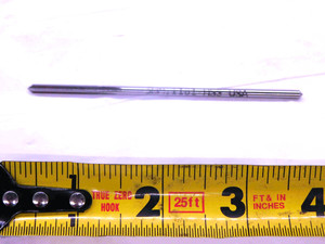 0.1181 OD HSS REAMER 0.093 SHANK 4 FL .1181 1/8 .1250 -.0069 UNDERSIZE 3 mm - JC2586LVR