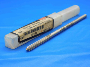 ALVORD POLK 4mm O.D. HSS CHUCKING REAMER 6 FLUTE .1575 METRIC MILLING MACHINING - JC2585LVR