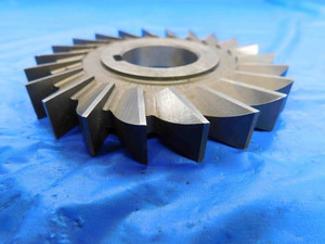 UNION TWIST DRILL CO. 4" O.D. X 1/2 WIDTH X 1 1/4 PILOT SIDE MILLING CUTTER 22 T - BT3145BY2