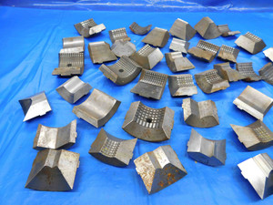 LOT OF COLLET PADS BOTH SMOOTH AND SERRATED VARIOUS SIZES INCOMPLETE SETS - BT3138BY2