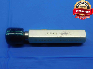 15/16 22 UNS 3B THREAD PLUG GAGE .9375 GO ONLY P.D. = .9080 3B OR 2B INSPECTION - DW27134AP4