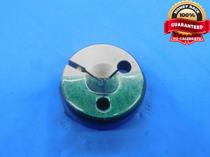 .1300 48 UNS THREAD RING GAGE .13 .130 NO GO ONLY P.D. = .1147 INSPECTION CHECK - DW27187AP4