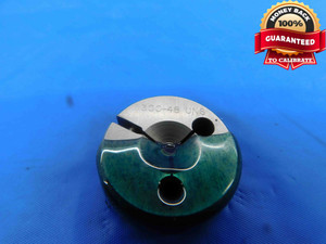 .1300 48 UNS THREAD RING GAGE .13 .130 NO GO ONLY P.D. = .1147 INSPECTION CHECK - DW27187AP4