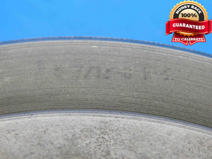 5 7/16 8 N 2 THREAD RING GAGE 5.4375 GO ONLY P.D. = 5.3563 INSPECTION UN-3A - DW27193AJ4