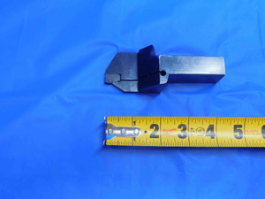 LATHE TURNING TOOL HOLDER .995 X .741" SHANK 4" OAL PARTING GROOVING CUTOFF  - AJ0222BH3