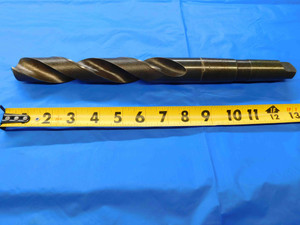 1 15/64 O.D. HSS TWIST DRILL BIT MORSE TAPER #4 SHANK 7 1/4 LOC 1.2343 MT4 USA - JC2625AF4