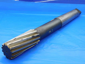 1 7/16 O.D. HSS REAMER MORSE TAPER #4 SHANK SPIRAL 12 FLUTE MT4 1.4375 ONSIZE - JC2645AY3