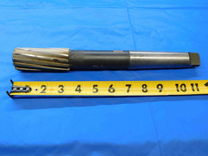 1 7/16 O.D. HSS REAMER MORSE TAPER #4 SHANK SPIRAL 12 FLUTE MT4 1.4375 ONSIZE - JC2645AY3