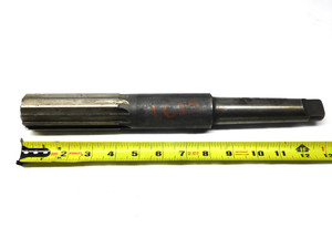 1 5/8 O.D. HSS REAMER MORSE TAPER #4 SHANK 12 FLUTE MT4 1.6250 ONSIZE MILLING - BT3170BJ3