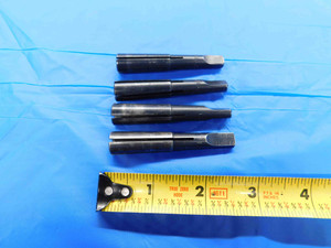 LOT OF 4 COLLIS 71321 SPLIT SLEEVE DRIVER FOR 5/16" HAND TAP MORSE TAPER#1 .3125 - BT3207AB3