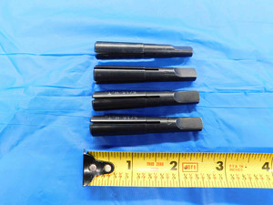 LOT OF 4 COLLIS SPLIT SLEEVE DRIVER FOR 5/16" HAND TAP MORSE TAPER #1 .3125 MT1 - BT3244AB3