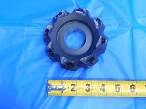 KENNAMETAL 4" O.D. FACE MILL 100B08RP70SP12C2WUFP 1 1/4 PILOT 8 POCKETS 4.0 - AJ0291BJ3