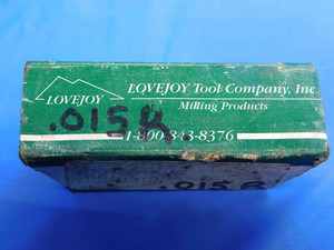 12pcs NEW LOVEJOY .015 R CARBIDE INSERTS LATHE MACHINIST TOOLING USA MADE - CB3232BBT