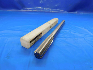 APT 3/4 O.D. HSS CHUCKING REAMER 8 FLUTE .75 .7500 ONSIZE 19 mm CNC MILLING KM1 - BT3303LVR
