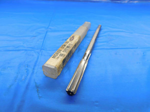 MORSE 5/16 O.D. HSS CHUCKING REAMER 6 FLUTE .3125 ONSIZE 8 mm MILLING MACHINING - BT3320LVR