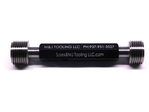 NEW 1" 12 UNF 2B LEFT HAND THREAD PLUG GAGE 1.0 GO NO GO P.D.'S = .9459 & .9535 - MS6909MJ