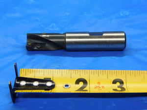 WIDAX-HEINLEIN 5/8 DIA. SQUARE SHOULDER INDEXABLE END MILL M31 229.31.318 2 FL - CB3283BJ3