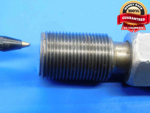 BUDGET .600 24 NS 2 THREAD PLUG GAGE .6 .60 GO NO GO P.D.'S = .5729 & .5770 - DW27258RD