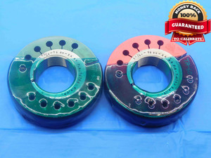 1 23/32 16 UN 2A THREAD RING GAGES 1.71875 1.7187 GO NO GO PDS = 1.6766 & 1.6713 - DW27289AL4