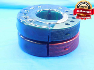 1 23/32 16 UN 2A THREAD RING GAGES 1.71875 1.7187 GO NO GO PDS = 1.6766 & 1.6713 - DW27289AL4
