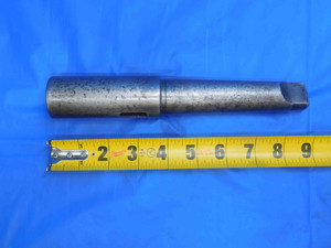 MT#2 INSIDE TO MT#4 OUTSIDE MORSE TAPER ADAPTER REDUCER SLEEVE 9" OAL MT2 MT4 - AJ0444LVR