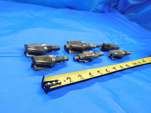 6 PCS LOT OF HSS COUNTERBORES INTERCHANGEBALE PILOT 5/16 TO 1/2 PILOT DIA.  - CB3326BBT