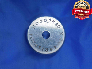 .1860 CL X MASTER PLAIN BORE RING GAGE .1875 -.0015 UNDERSIZE 3/16 4.724 mm .186 - AJ0513AC4