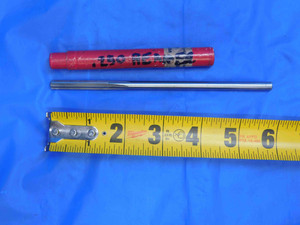 ALVORD POLK 1/4 O.D. HSS CHUCKING REAMER 6 FLUTE .25 .2500 ONSIZE LETTER E CNC - AJ0490AL4