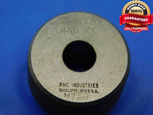 .4400 CLASS XX MASTER PLAIN BORE RING GAGE .4375 +.0025 OVERSIZE 7/16 11 mm .440 - JC2790AC4