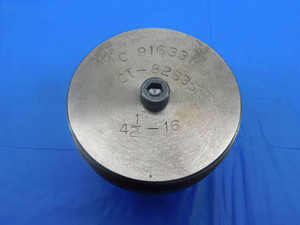 SHOP MADE 4 1/2 16 THREAD PLUG GAGE 4.5 4.50 4.500 4.5000 4 1/2"-16 INSPECTION - DW27398AM4