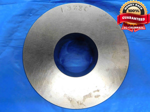 1.3780 MASTER PLAIN BORE RING GAGE 1.3750 +.0030 OVERSIZE 1 3/8 35 mm 1.378 - BT3643AC4