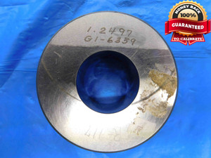 1.2497 MASTER PLAIN BORE RING GAGE 1.2500 -.0003 UNDERSIZE 1 1/4 31.742 mm CHECK - BT3654AC4