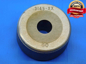 .3145 CL XX CARBIDE MASTER PLAIN BORE RING GAGE .3125 +.0020 OVERSIZE 5/16 8 mm - JC2945BR3