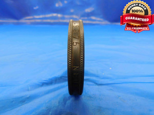 .9375 MASTER PLAIN BORE RING GAGE ONSIZE 15/16 24 INSPECTION CHECK CALIBRATION - BT3723AC4