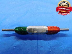 .1920 & .1960 PIN PLUG GAGE GO NO GO .1875 +.0045 OVERSIZE 3/16 5 mm .192 .196 - BT3807AL4