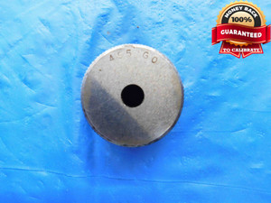 .2495 MASTER PLAIN BORE RING GAGE .2500 -.0005 UNDERSIZE 1/4 6.337 mm CHECK - BT3762AC4