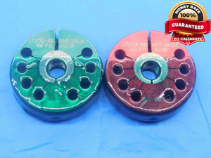 17/32 40 UNS 3A LEFT HAND THREAD RING GAGES .5312 GO NO GO PD'S = .5150 & .5126 - DW27469AL4