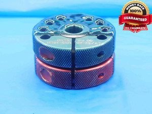 17/32 40 UNS 3A LEFT HAND THREAD RING GAGES .5312 GO NO GO PD'S = .5150 & .5126 - DW27469AL4