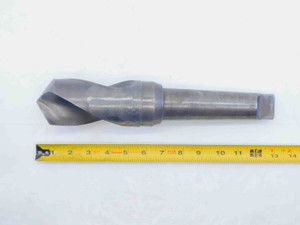 2 1/2 O.D. HSS TWIST DRILL BIT MORSE TAPER #5 SHANK 3" LOC 12 3/4 OAL 2.5 MT5 - CB3707AP1