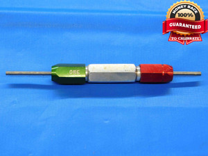 .0860 & .0900 CL Y PIN PLUG GAGE GO NO GO .0938 -.0038 3/32 2 mm .086 .090 CHECK - JC3074AL4