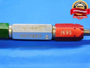 .1645 & .1695 CLASS Y PIN PLUG GAGE GO NO GO .1719 -.0024 OVERSIZE 11/64 4 mm - JC3095AL4