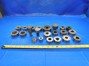 LOT OF SETTING DISC GAGES VARIOUS SIZES CALIBRATION LAB GO NO GO REVERSIBLE - BT3862AP1