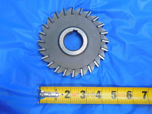 4.832 O.D. X 1/2 WIDTH X 1 1/4 PILOT SIDE MILLING CUTTER 24 T HSS MACHINING - AJ0794CK2