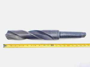 2 7/16 O.D. HSS TWIST DRILL BIT MORSE TAPER #5 SHANK 11 3/4 LOC 2.4375 MT5