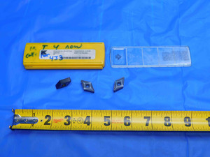 3pcs NEW KENNAMETAL DNMG443UN KC9320 CARBIDE TURNING INSERTS KENLOC - AJ0641RDT