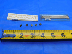 6pcs KOMET W28170300463 KX04 250004 BK3 TiN COATED CARBIDE TURNING INSERTS - AJ0682RDT