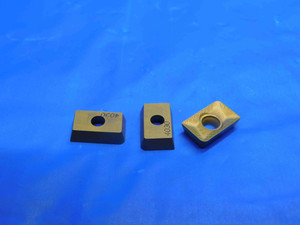 3pcs NEW SANDVIK R215.44-15T316M-WL 4030 TiN COATED CARBIDE MILLING INSERTS - AJ0674RDT